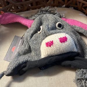 COPY - New Animal Pilot Donkey Womens Hat 100% Wool NWT Ut